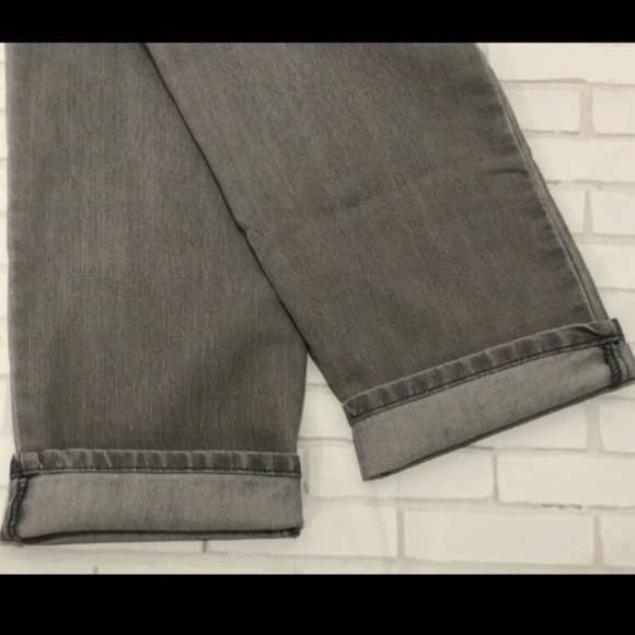 Basic Editions Classic Fit Jeans Gray Sz 6 Short - Picture 6 of 8